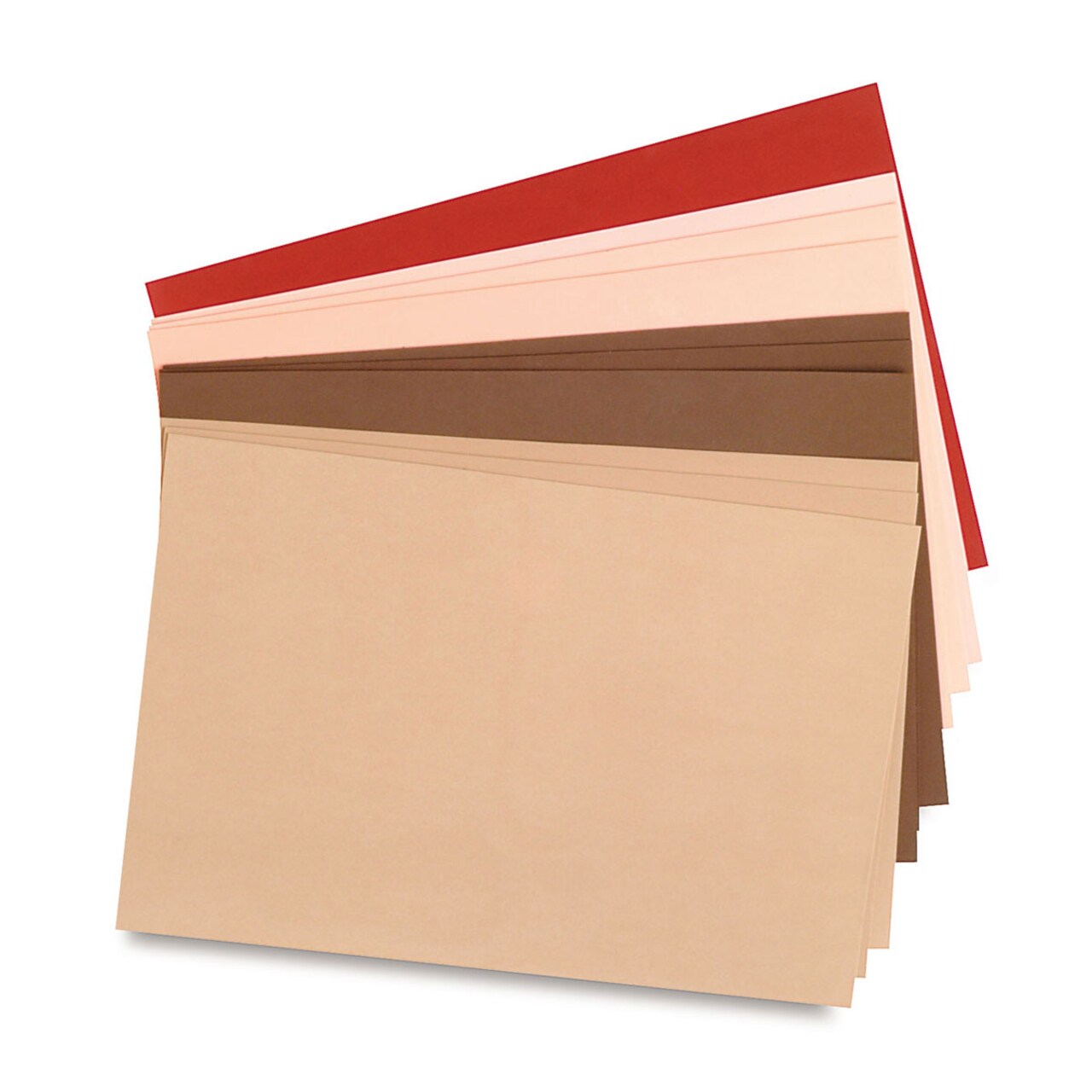 Creativity Street WonderFoam Sheets - Multicultural Colors, 12" x 18" Sheets, Pkg of 10